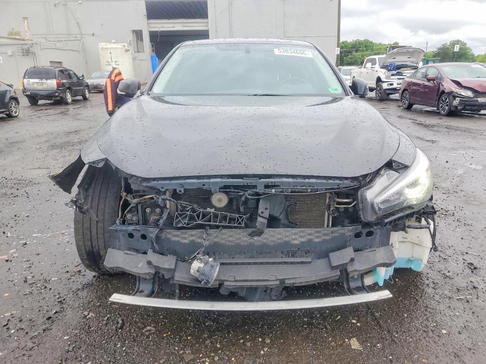 53034606 :رقم المزاد ، JN1BV7AR3FM392797 vin ، 2015 Infiniti Q50 مزاد بيع