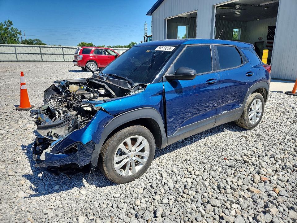 Auction sale of the 2021 Chevrolet Trailblazer, vin: KL79MMS2XMB133857, lot number: 55573866