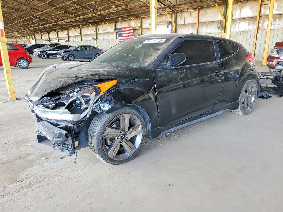 2015 Hyundai Veloster მანქანა იყიდება აუქციონზე, vin: KMHTC6AE3FU243509, აუქციონის ნომერი: 55222716