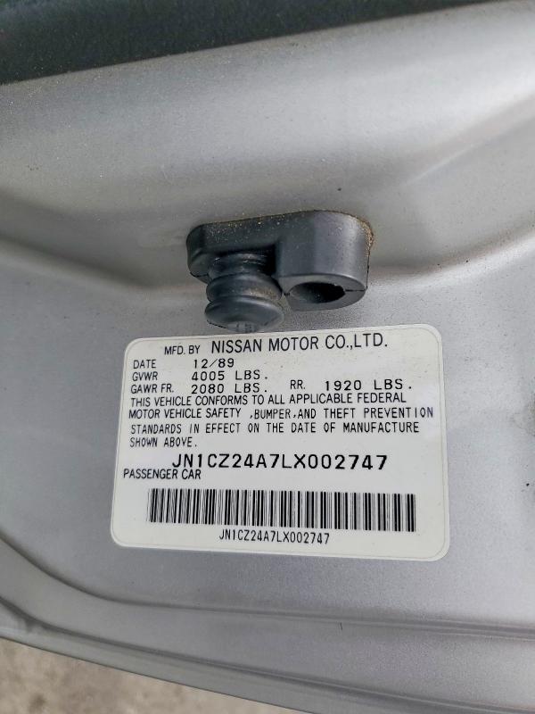 Продажа на аукционе авто 1990 Nissan 300zx, vin: JN1CZ24A7LX002747, номер лота: 53608916