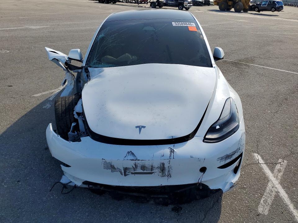 53589846 :رقم المزاد ، 5YJ3E1EA3PF552657 vin ، 2023 Tesla Model 3 مزاد بيع