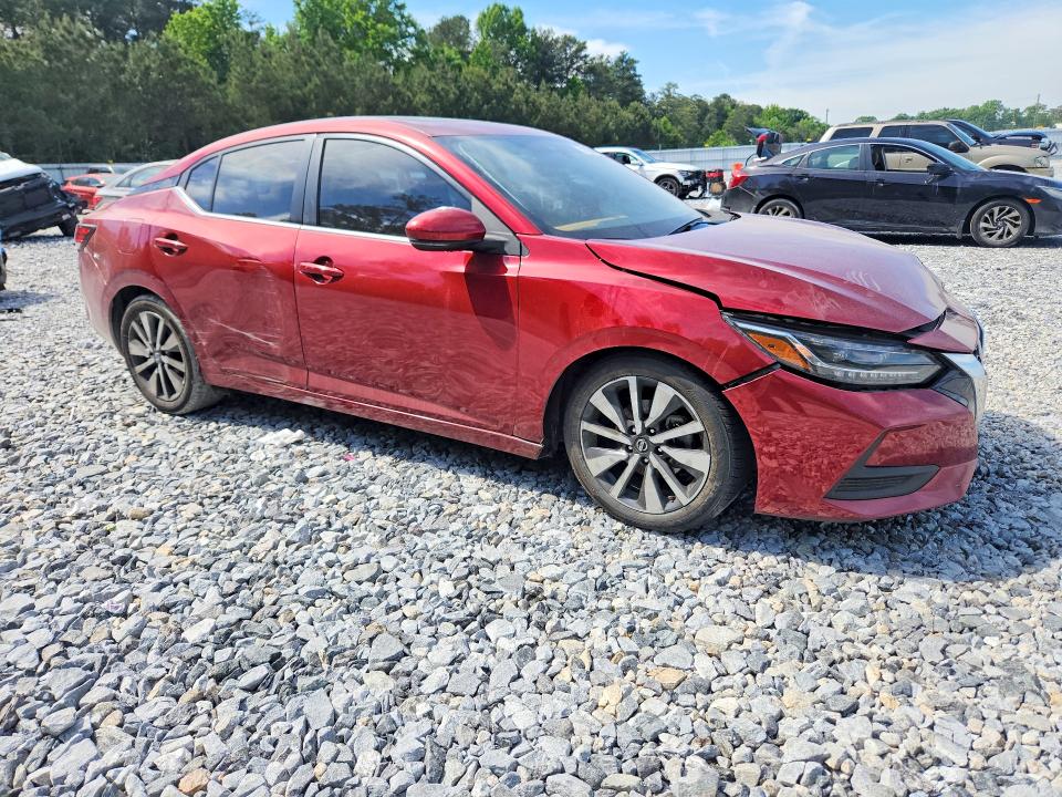 52136736 :رقم المزاد ، 3N1AB8CVXLY296744 vin ، 2020 Nissan Sentra مزاد بيع