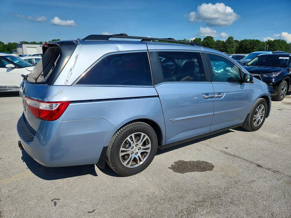 2013 Honda Odyssey მანქანა იყიდება აუქციონზე, vin: 5FNRL5H61DB080081, აუქციონის ნომერი: 54654086