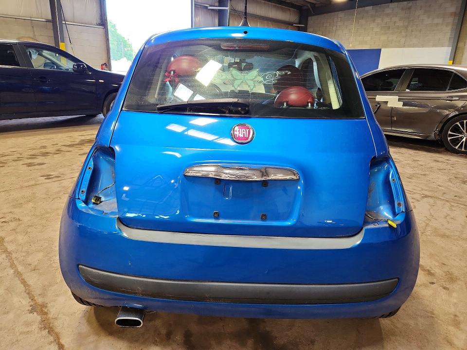 54338926 :رقم المزاد ، 3C3CFFKR0GT164134 vin ، 2016 Fiat 500 مزاد بيع
