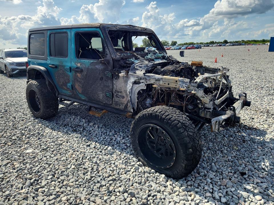 2020 Jeep Wrangler Unlimited მანქანა იყიდება აუქციონზე, vin: 1C4HJXFNXLW351298, აუქციონის ნომერი: 54616786