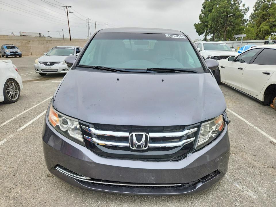 53913286 :رقم المزاد ، 5FNRL5H34HB023210 vin ، 2017 Honda Odyssey مزاد بيع