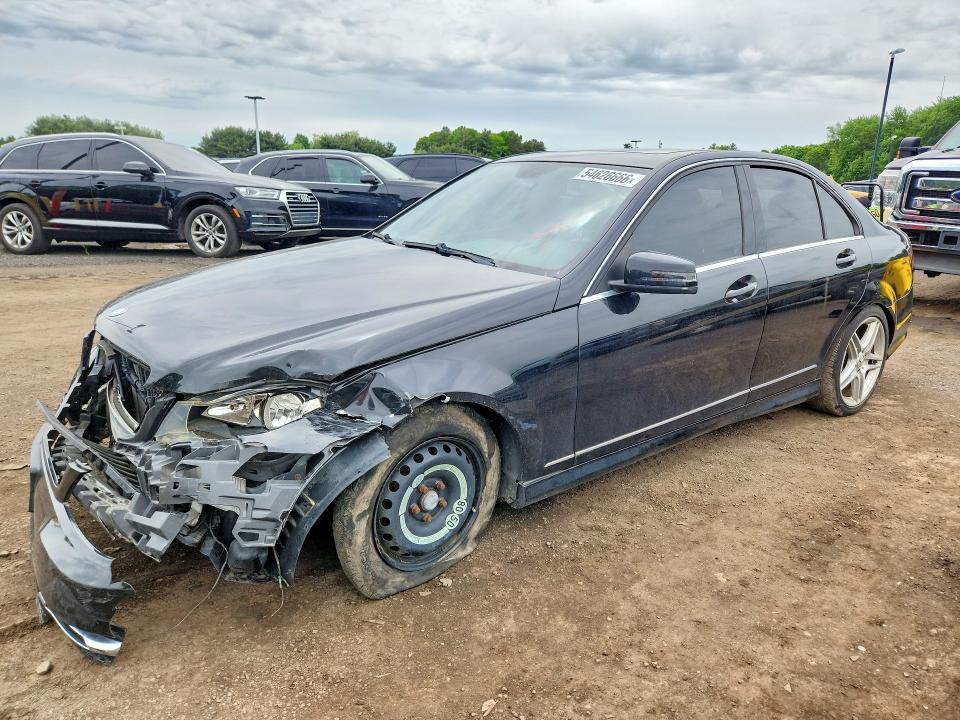 Auction sale of the 2012 Mercedes-benz C, vin: WDDGF8BB5CR192497, lot number: 54626666