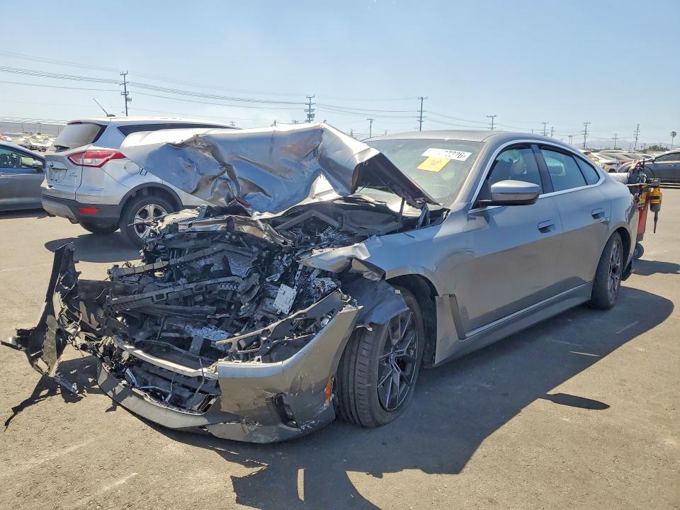 2023 Bmw I4 მანქანა იყიდება აუქციონზე, vin: WBY73AW06PFP91742, აუქციონის ნომერი: 54127226