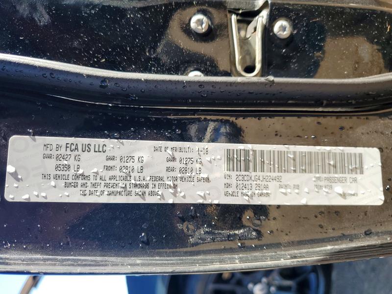 Aukcja sprzedaży 2018 Dodge Charger, vin: 2C3CDXJG4JH224492, numer aukcji: 53373426