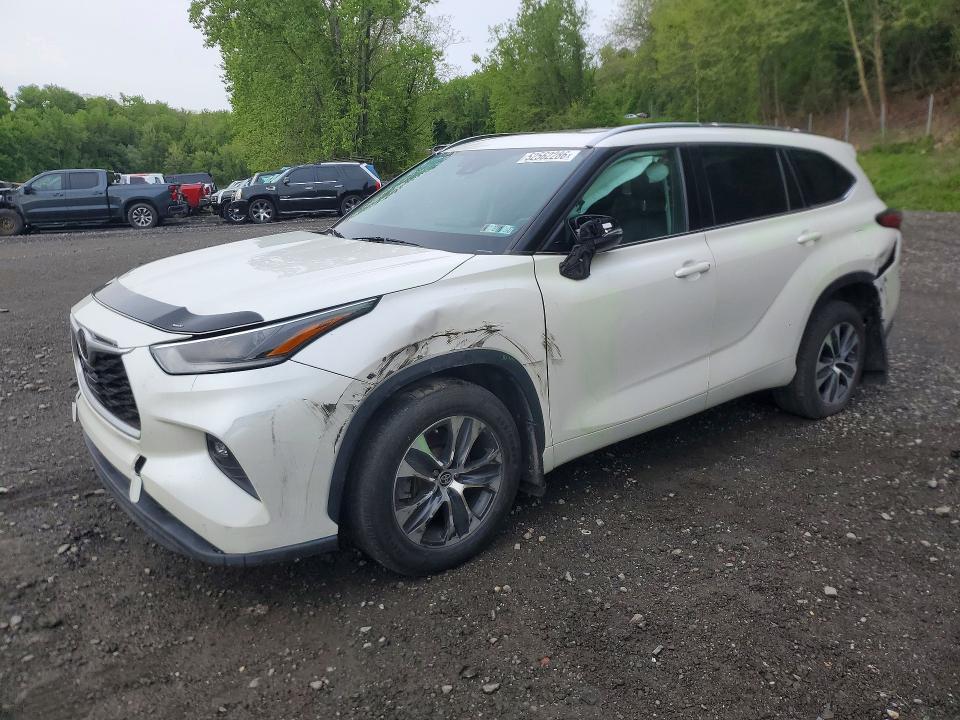 Aukcja sprzedaży 2021 Toyota Highlander, vin: 5TDGZRBH9MS119826, numer aukcji: 52562286