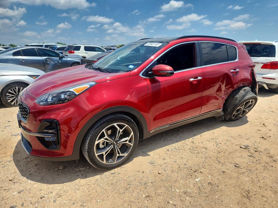 Продажа на аукционе авто 2021 Kia Sportage, vin: KNDPR3A63M7914040, номер лота: 52945146