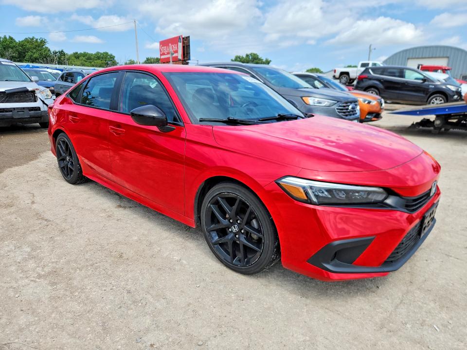 Продажа на аукционе авто 2022 Honda Civic, vin: 2HGFE2F51NH542559, номер лота: 55543836