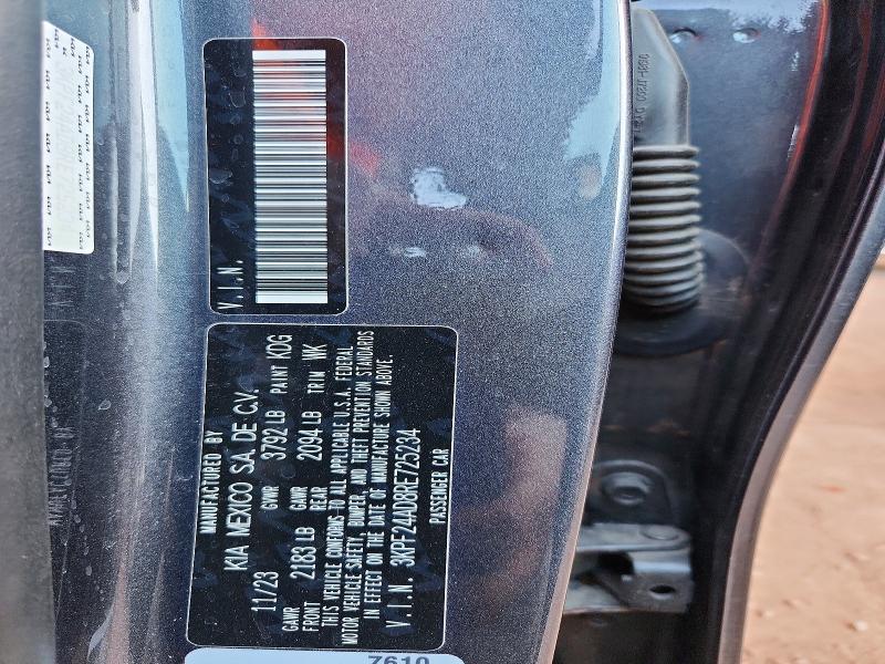 Aukcja sprzedaży 2024 Kia Forte, vin: 3KPF24AD8RE725234, numer aukcji: 52256726