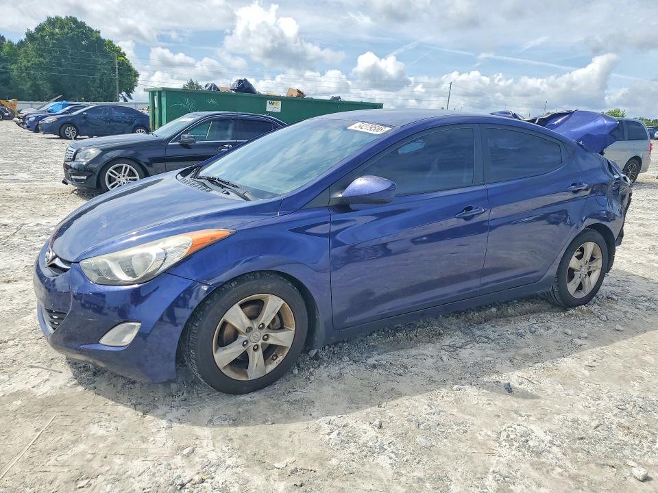 Продажа на аукционе авто 2012 Hyundai Elantra, vin: 5NPDH4AE4CH146470, номер лота: 54279586
