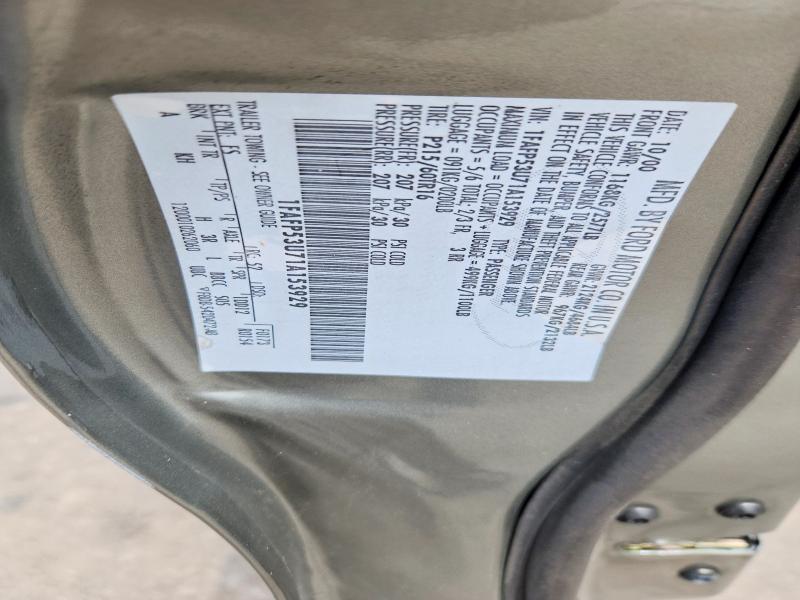 Продажа на аукционе авто 2001 Ford Taurus, vin: 1FAFP53U71A153929, номер лота: 52953586