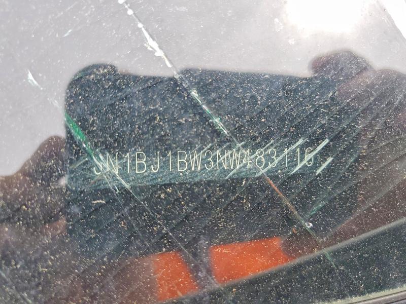 2022 Nissan Rogue Sport მანქანა იყიდება აუქციონზე, vin: JN1BJ1BW3NW483116, აუქციონის ნომერი: 79931955