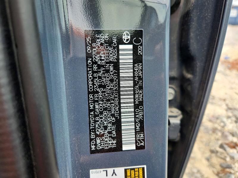 Продажа на аукционе авто 2026 Toyota Prius, vin: JTDADABU0T3032917, номер лота: 53472406