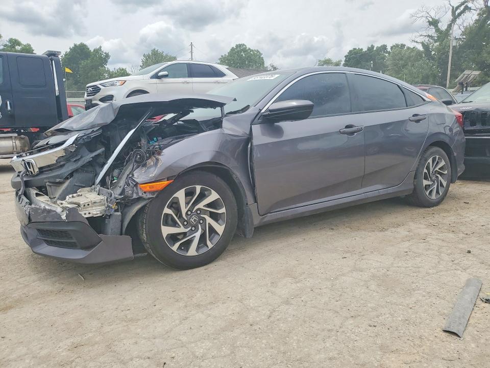 Auction sale of the 2018 Honda Civic, vin: 19XFC2F75JE019444, lot number: 55142376