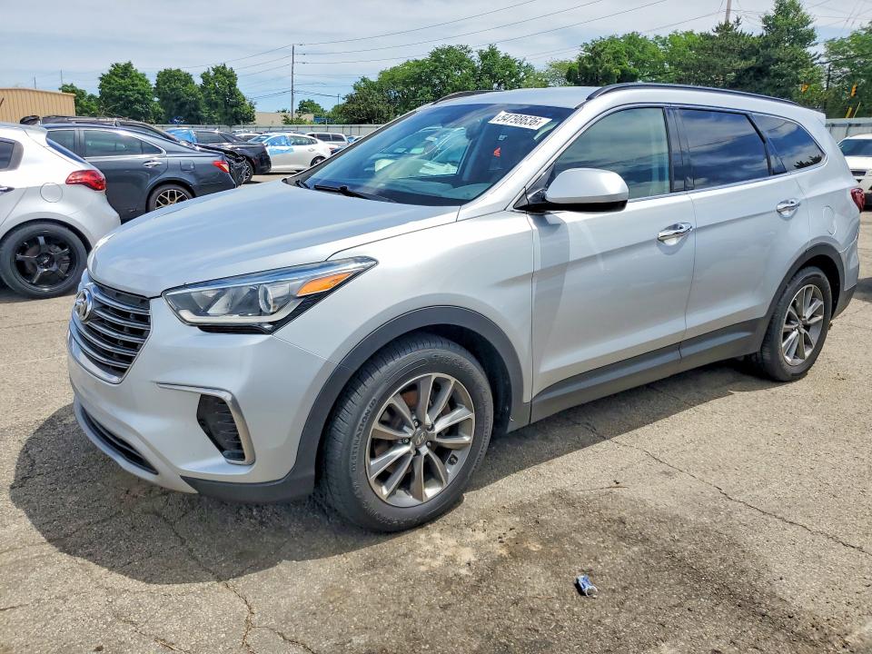 54798636 :رقم المزاد ، KM8SMDHF3HU170642 vin ، 2017 Hyundai Santa Fe مزاد بيع