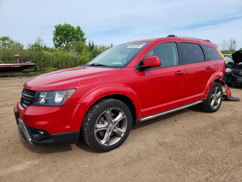 54635106 :رقم المزاد ، 3C4PDDGG8HT554396 vin ، 2017 Dodge Journey مزاد بيع