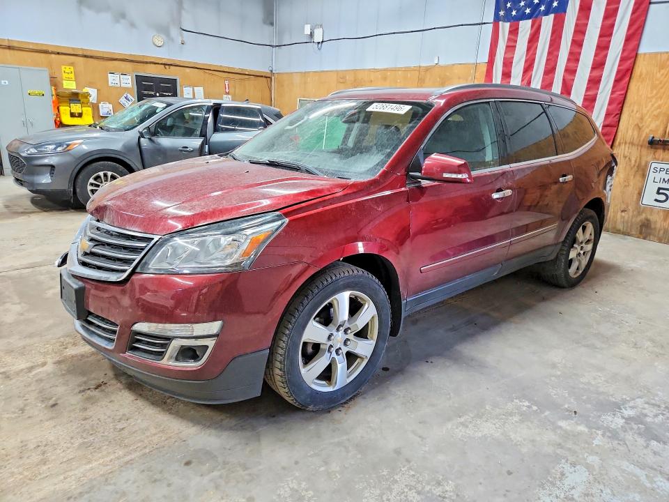 52881496 :رقم المزاد ، 1GNKVJKD0HJ160831 vin ، 2017 Chevrolet Traverse مزاد بيع