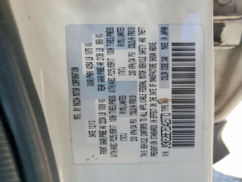 53553636 :رقم المزاد ، JM3KE2BE7E0423770 vin ، 2014 Mazda Cx-5 مزاد بيع