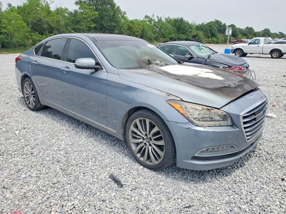52426336 :رقم المزاد ، KMHGN4JF7FU054550 vin ، 2015 Hyundai Genesis مزاد بيع