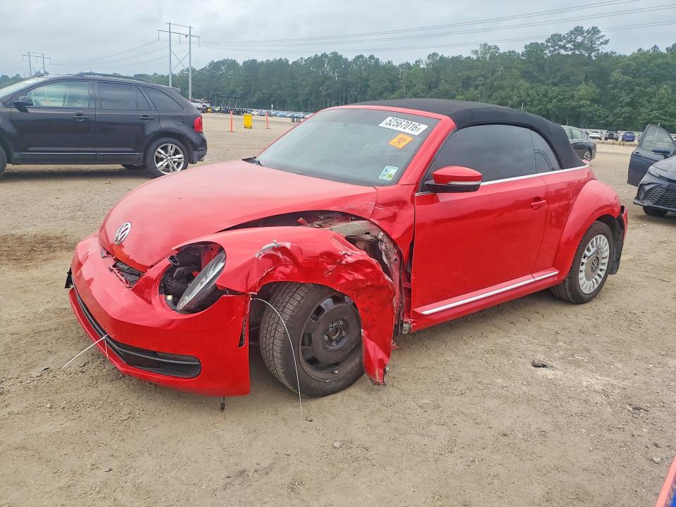 52567016 :رقم المزاد ، 3VW5X7AT7DM821292 vin ، 2013 Volkswagen Beetle مزاد بيع