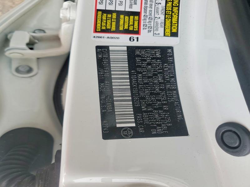 Aukcja sprzedaży 2025 Toyota Camry, vin: 4T1DAACK1SU136209, numer aukcji: 53944946