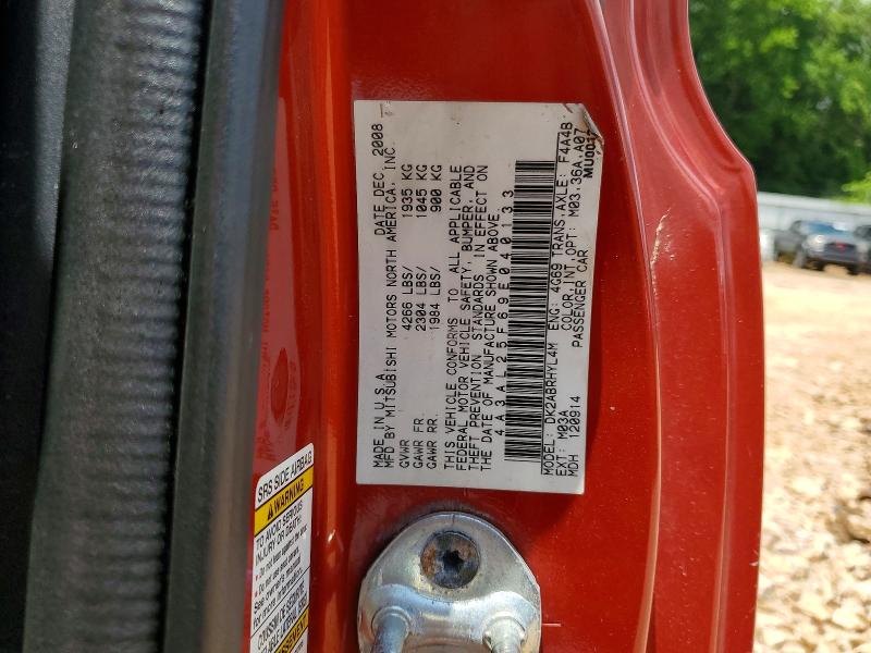Продажа на аукционе авто 2009 Mitsubishi Eclipse, vin: 4A3AL25F69E040133, номер лота: 54793626
