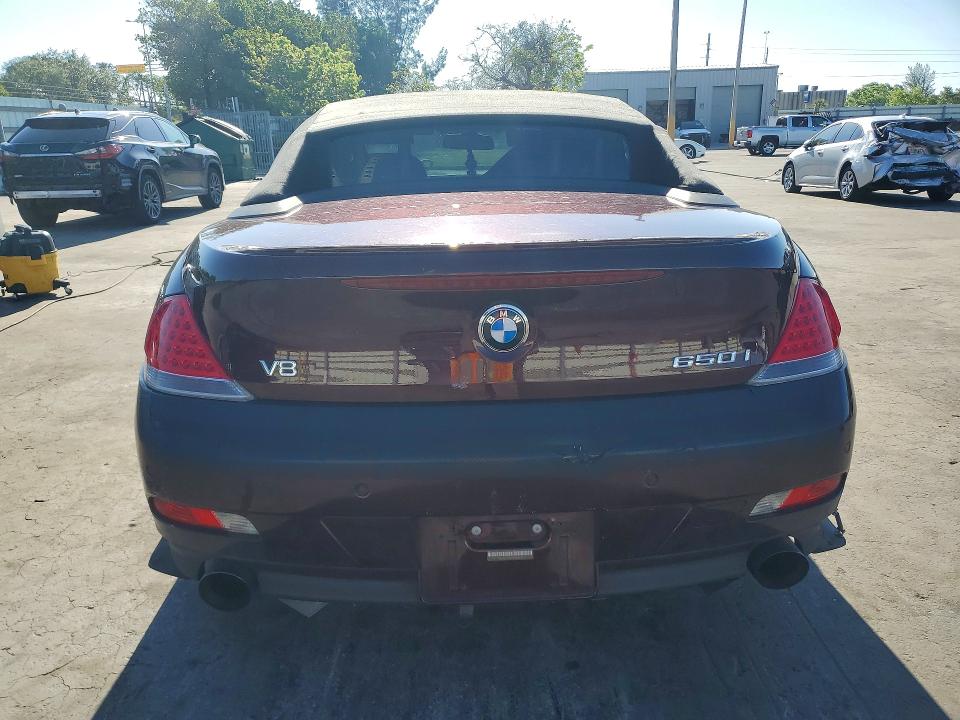 52440176 :رقم المزاد ، WBAEK13577CN83010 vin ، 2007 Bmw 650 مزاد بيع