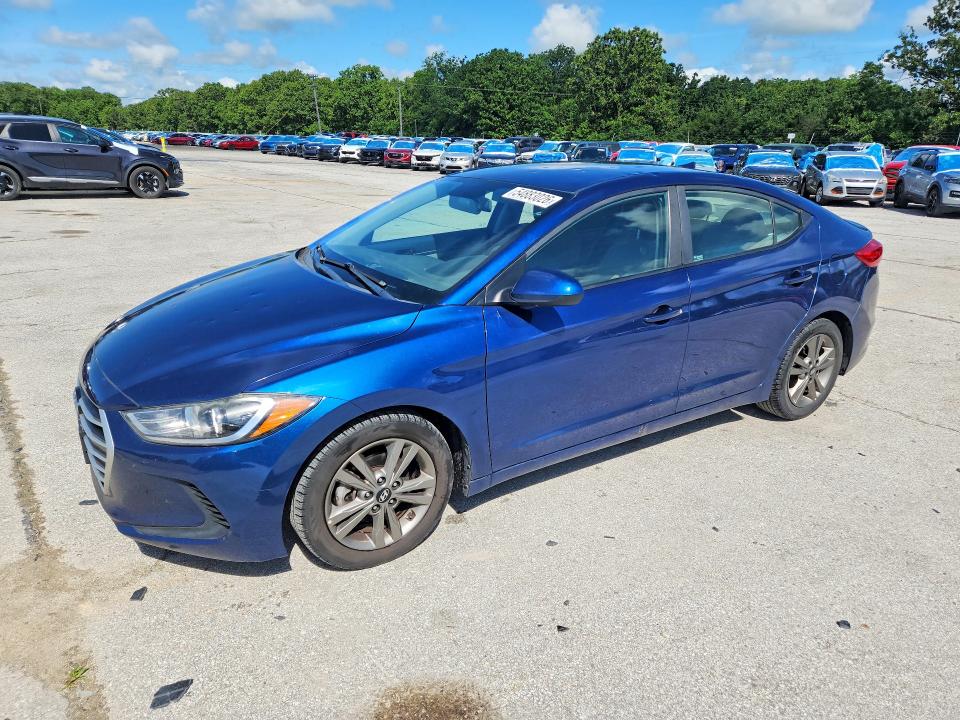 Продаж на аукціоні авто 2018 Hyundai Elantra, vin: 5NPD84LF0JH339430, номер лоту: 54883026