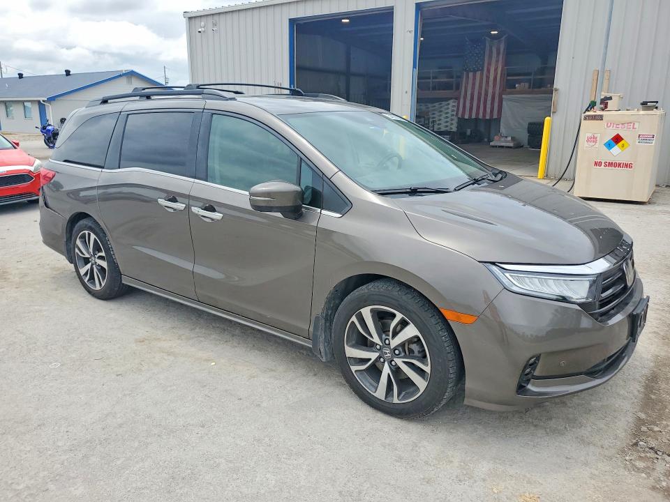 2022 Honda Odyssey მანქანა იყიდება აუქციონზე, vin: 5FNRL6H87NB021822, აუქციონის ნომერი: 54250266