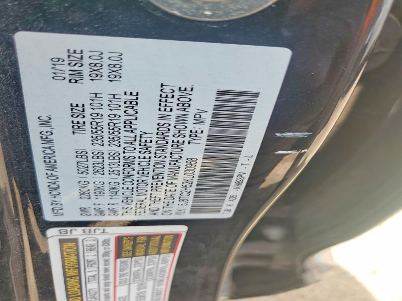 Aukcja sprzedaży 2019 Acura Rdx, vin: 5J8TC2H52KL030958, numer aukcji: 52379656