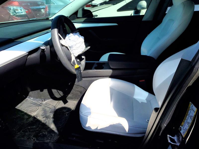 53546576 :رقم المزاد ، 5YJ3E1EAXNF353179 vin ، 2022 Tesla Model 3 مزاد بيع