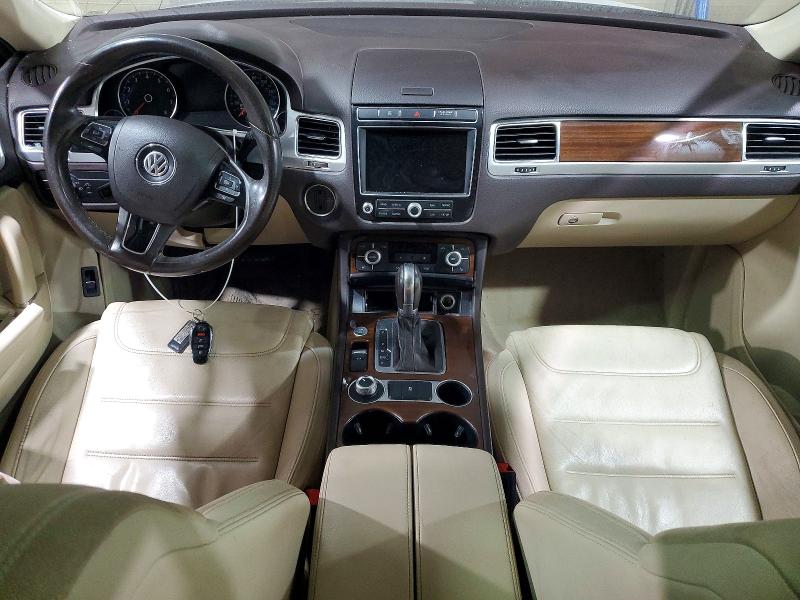 2015 Volkswagen Touareg მანქანა იყიდება აუქციონზე, vin: WVGEF9BP4FD002222, აუქციონის ნომერი: 52534666