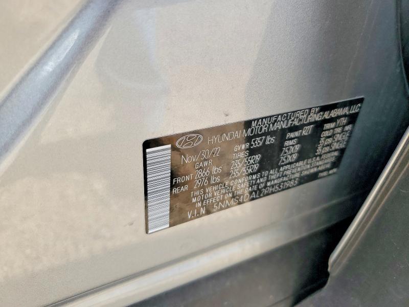 Продаж на аукціоні авто 2023 Hyundai Santa Fe, vin: 5NMS4DAL2PH531983, номер лоту: 51682636