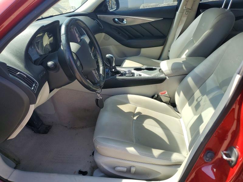 2014 Infiniti Q50 მანქანა იყიდება აუქციონზე, vin: JN1BV7AR2EM700430, აუქციონის ნომერი: 53927846