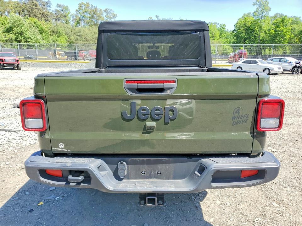 52596086 :رقم المزاد ، 1C6HJTAG6PL516117 vin ، 2023 Jeep Gladiator مزاد بيع