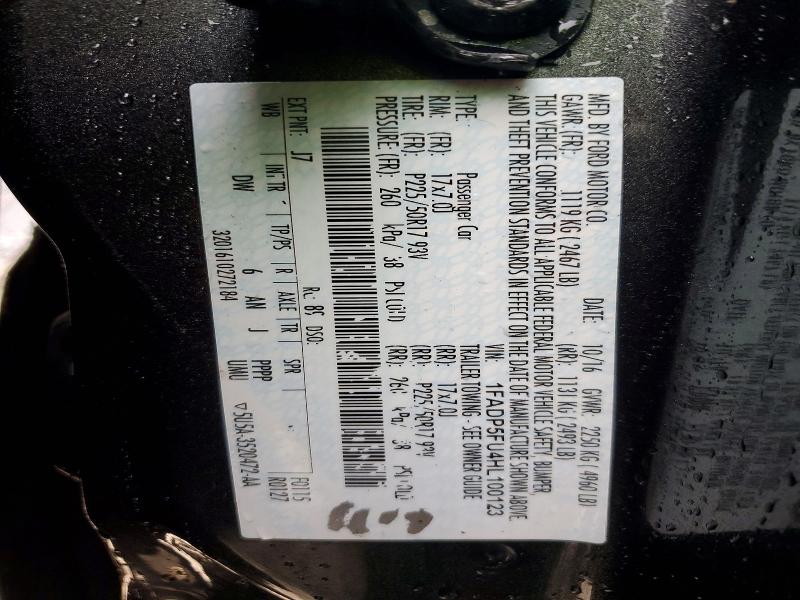 Продажа на аукционе авто 2017 Ford C-max, vin: 1FADP5FU4HL100123, номер лота: 54588176