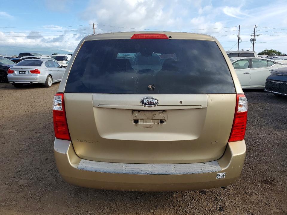 Aukcja sprzedaży 2006 Kia Sedona, vin: KNDMB233366055884, numer aukcji: 53100386