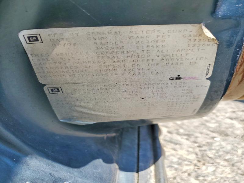 53551876 :رقم المزاد ، 1G4BN5372PR401924 vin ، 1993 Buick Roadmaster مزاد بيع
