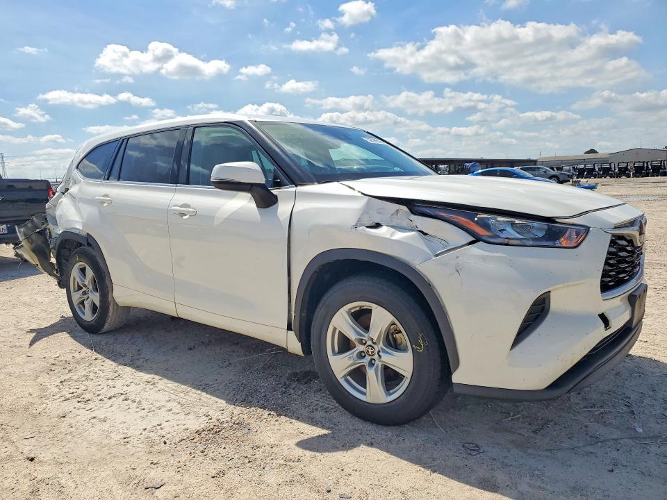Aukcja sprzedaży 2020 Toyota Highlander, vin: 5TDCZRAH5LS021231, numer aukcji: 52599516