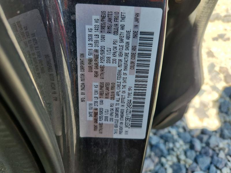 Auction sale of the 2016 Mazda Cx-9, vin: JM3TCBEY1G0124844, lot number: 52905586