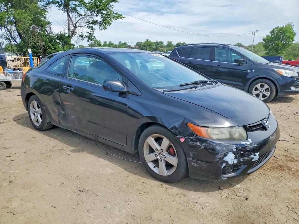 2007 Honda Civic მანქანა იყიდება აუქციონზე, vin: 2HGFG128X7H519367, აუქციონის ნომერი: 53647076