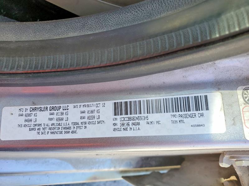 Продаж на аукціоні авто 2013 Chrysler 200, vin: 1C3CCBBG6DN556305, номер лоту: 52918816