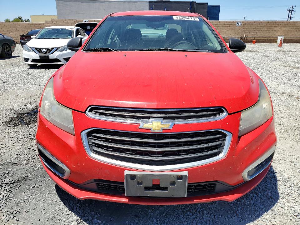 2016 Chevrolet Cruze Limited მანქანა იყიდება აუქციონზე, vin: 1G1PC5SG5G7137295, აუქციონის ნომერი: 53300676