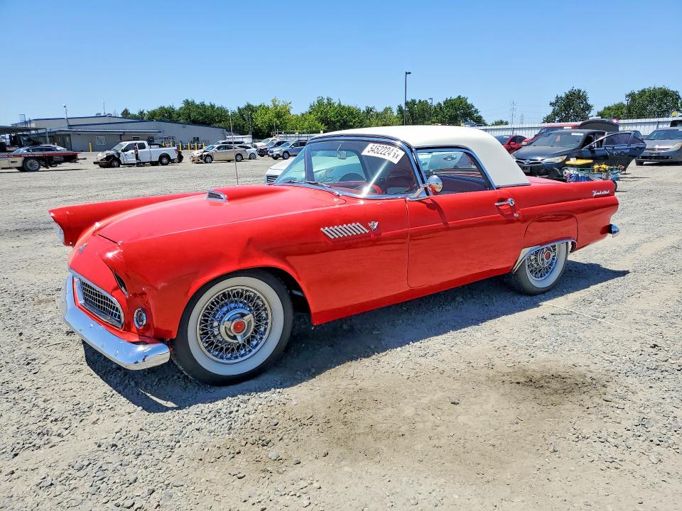 54522246 :رقم المزاد ، P5FH184860 vin ، 1955 Ford Thunderbird مزاد بيع