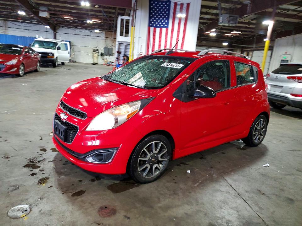 2015 Chevrolet Spark მანქანა იყიდება აუქციონზე, vin: KL8CF6S95FC792026, აუქციონის ნომერი: 54316616