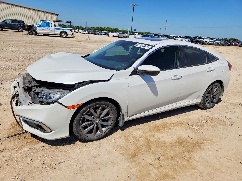 53530886 :رقم المزاد ، JHMFC1F76KX004140 vin ، 2019 Honda Civic مزاد بيع